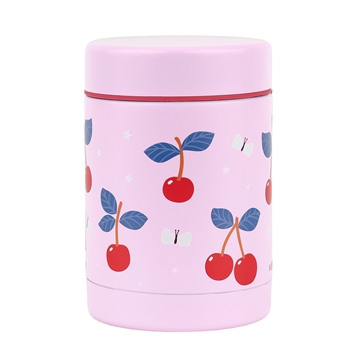 Insulated stainless steel food jar Cherries